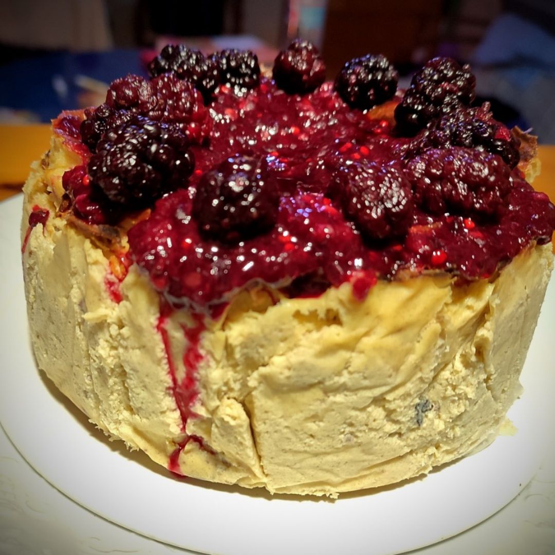 Tarta de queso Grana Padano