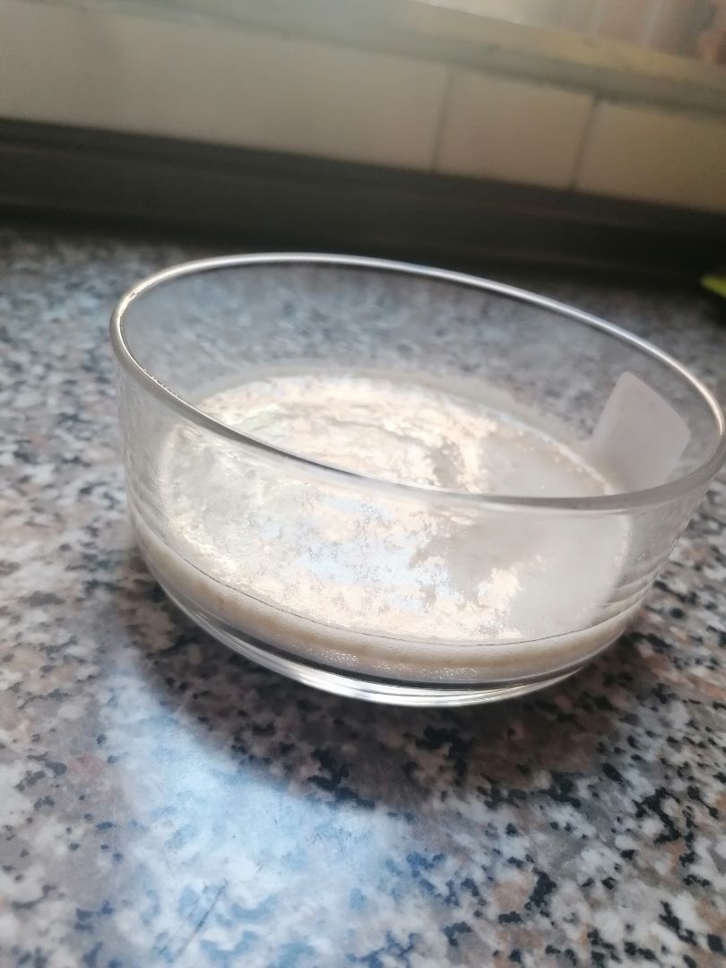 Tiramisu con bizcocho de avena y skyr Paso 1 Tiramisu con bizcocho de avena y skyr Paso 1