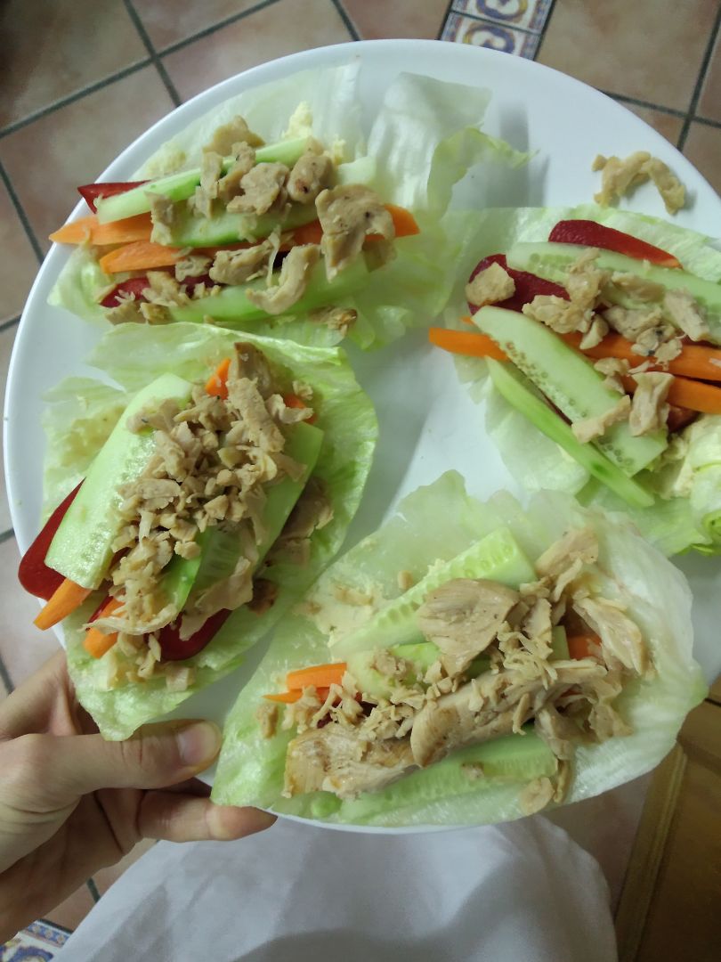 Tacos de lechuga Tacos de lechuga