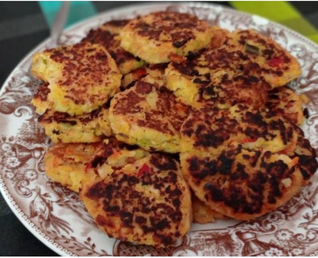 BOCADITOS DE GARBANZOS Y VERDURAS BOCADITOS DE GARBANZOS Y VERDURAS