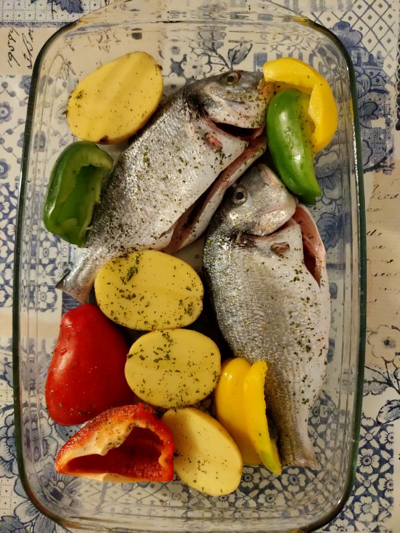 Dorada al horno Paso 0 Dorada al horno Paso 0