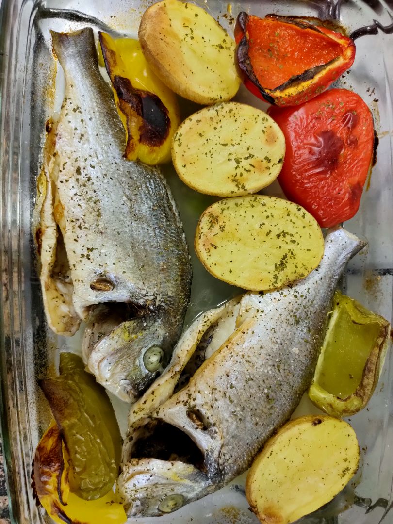 Dorada al horno Paso 1 Dorada al horno Paso 1