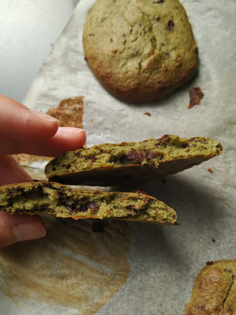 Galletitas de té Matcha Galletitas de té Matcha