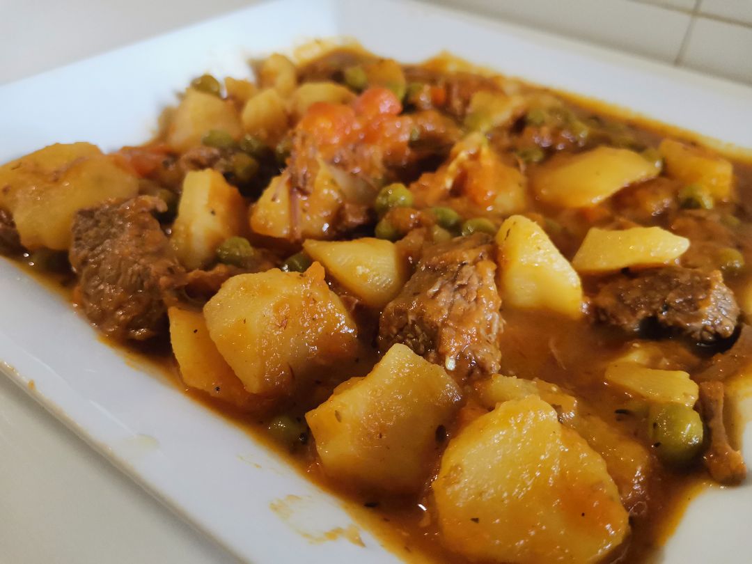 Papas con carne a la Carmela Papas con carne a la Carmela