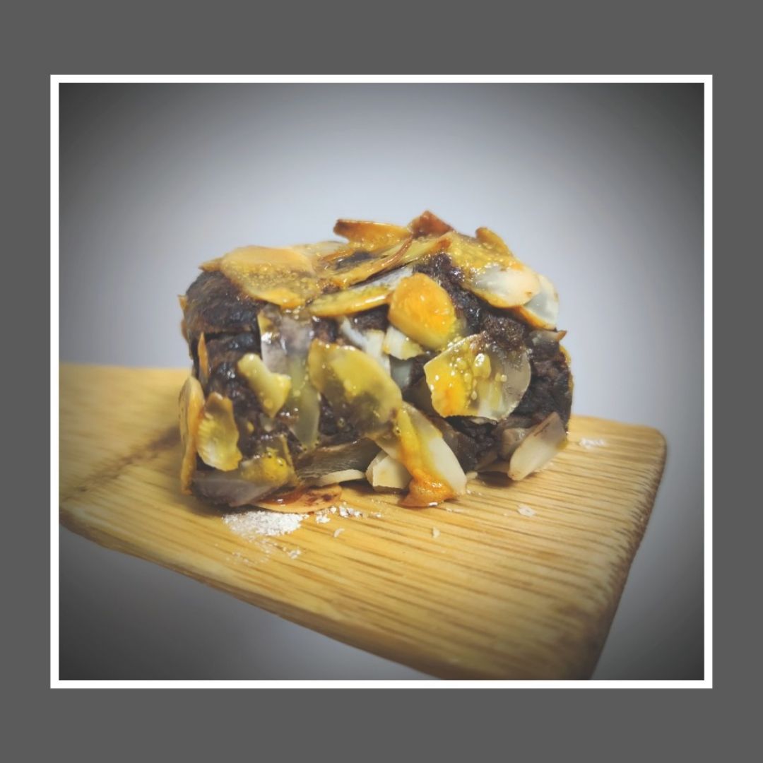 Panellet de Cacao con Almendras Panellet de Cacao con Almendras