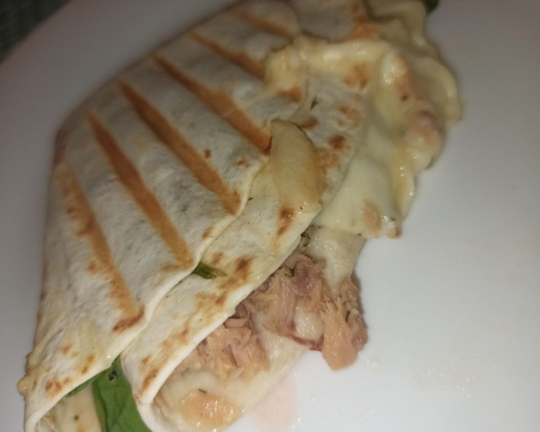 Triángulos de fajita con atún y verdura Paso 8 Triángulos de fajita con atún y verdura Paso 8