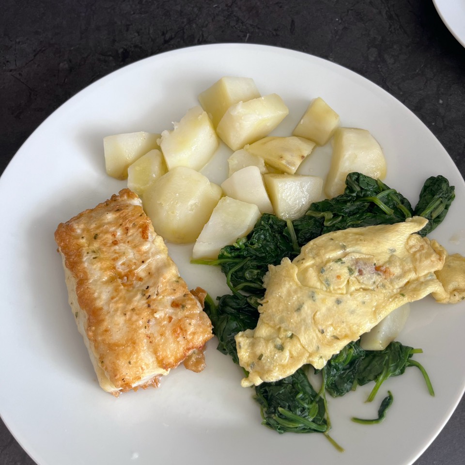 Bacalao frito con patatas Bacalao frito con patatas