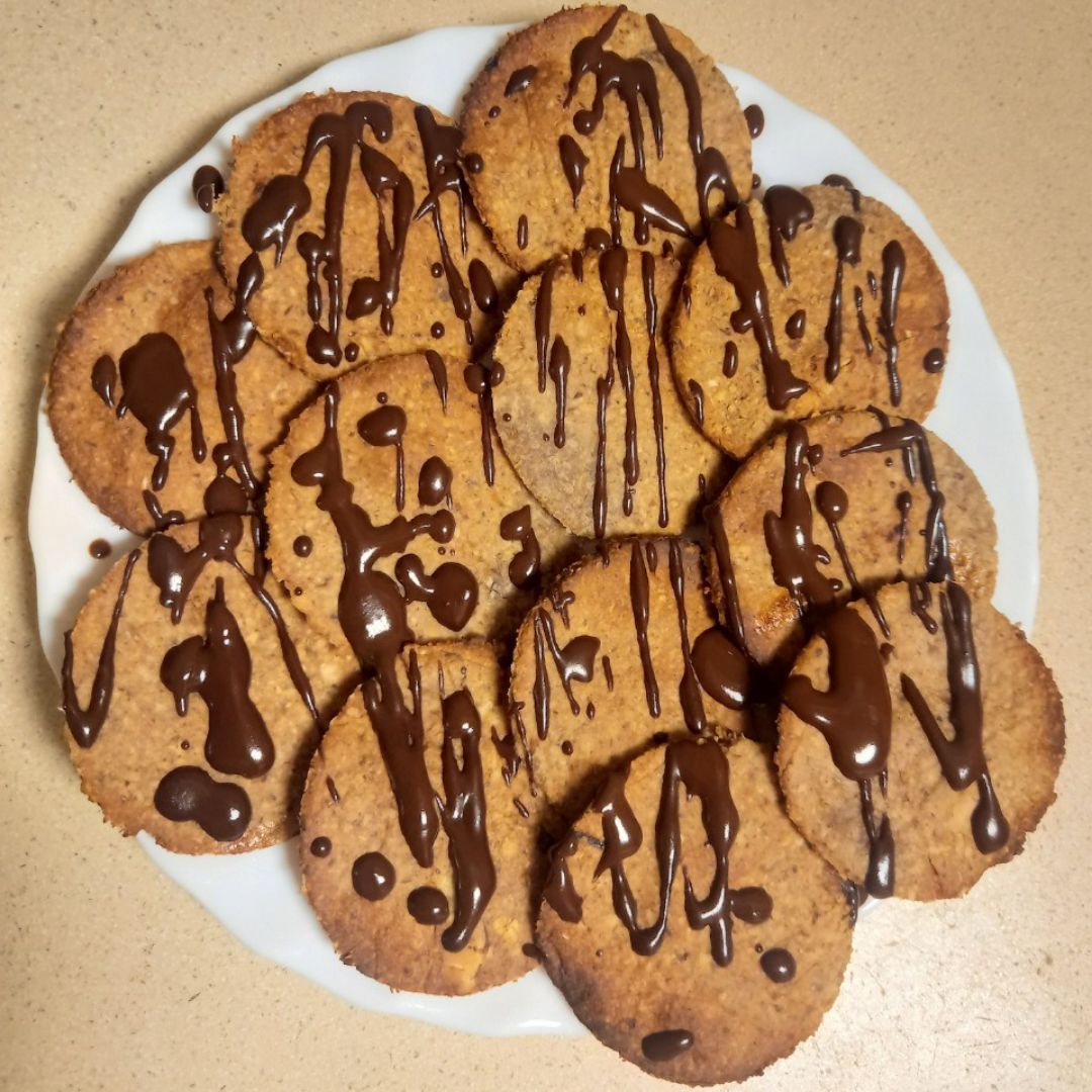 Galletas de avena y chocolate 