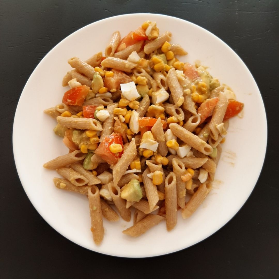 Ensalada de pasta integral 😋 🥑 Ensalada de pasta integral 😋 🥑