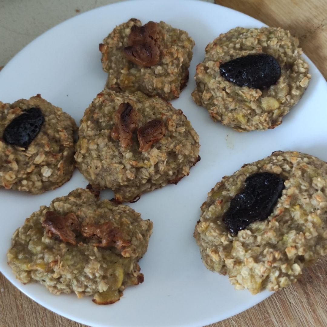 Galletas de avena y plátano Galletas de avena y plátano