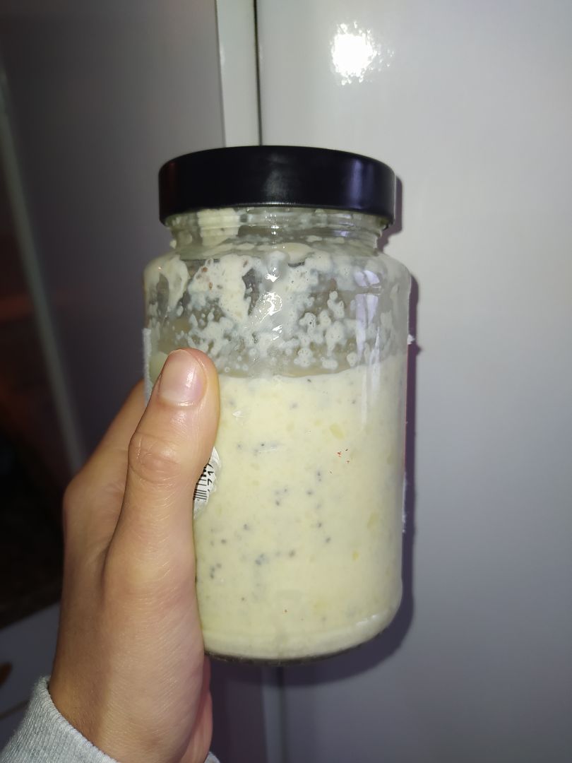 "Salsa" De mango con semillas de chia
