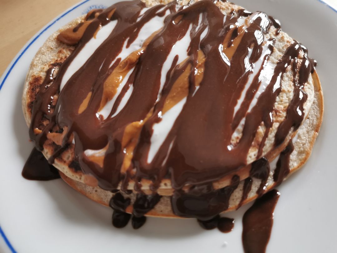 Tortitas con "nocilla"🤤🤤 Tortitas con "nocilla"🤤🤤