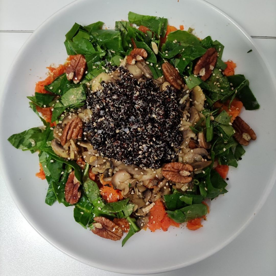 Ensalada templada de quinoa Ensalada templada de quinoa