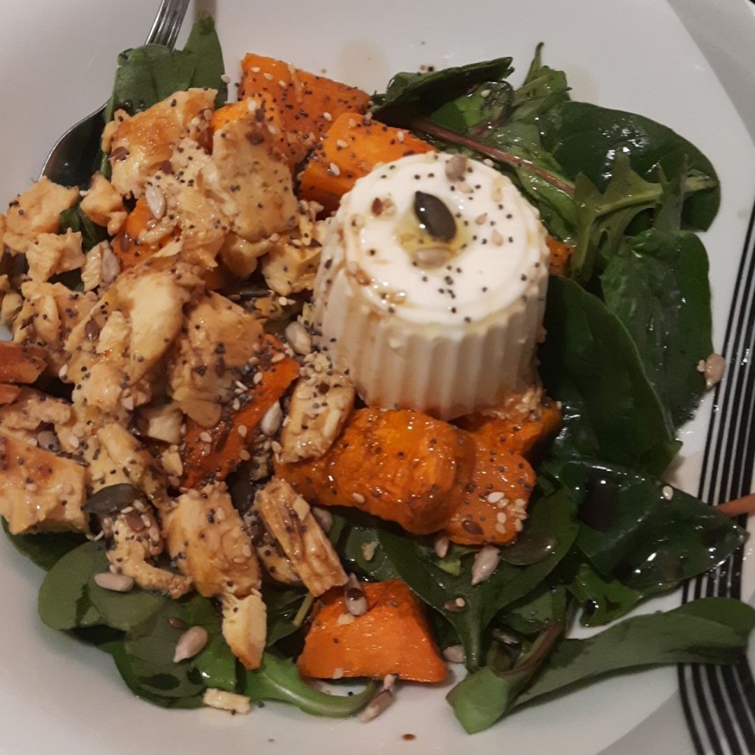 Ensalada templada de calabaza 🎃 Ensalada templada de calabaza 🎃