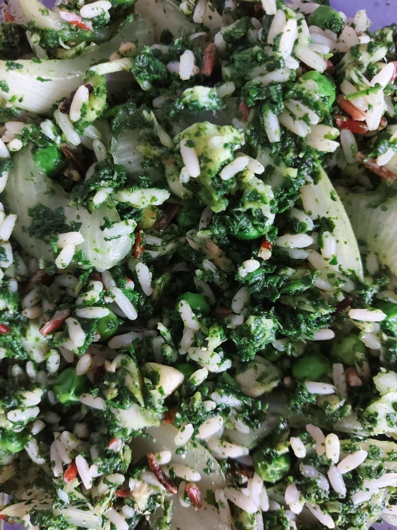 Merluza con arroz y verduras Merluza con arroz y verduras