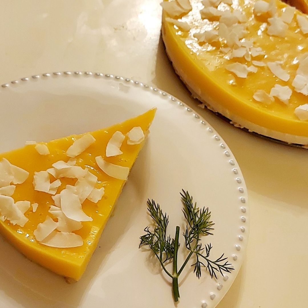ðŸ¥ðŸ¥¥Tarta de mango y coco ðŸ¥ðŸ¥¥ ðŸ¥ðŸ¥¥Tarta de mango y coco ðŸ¥ðŸ¥¥