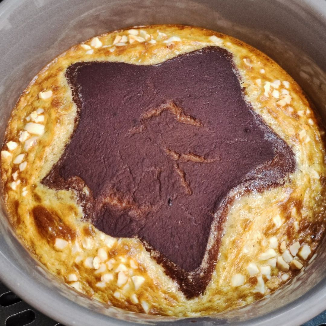 Avena horneada con natillas de caqui Paso 4 Avena horneada con natillas de caqui Paso 4