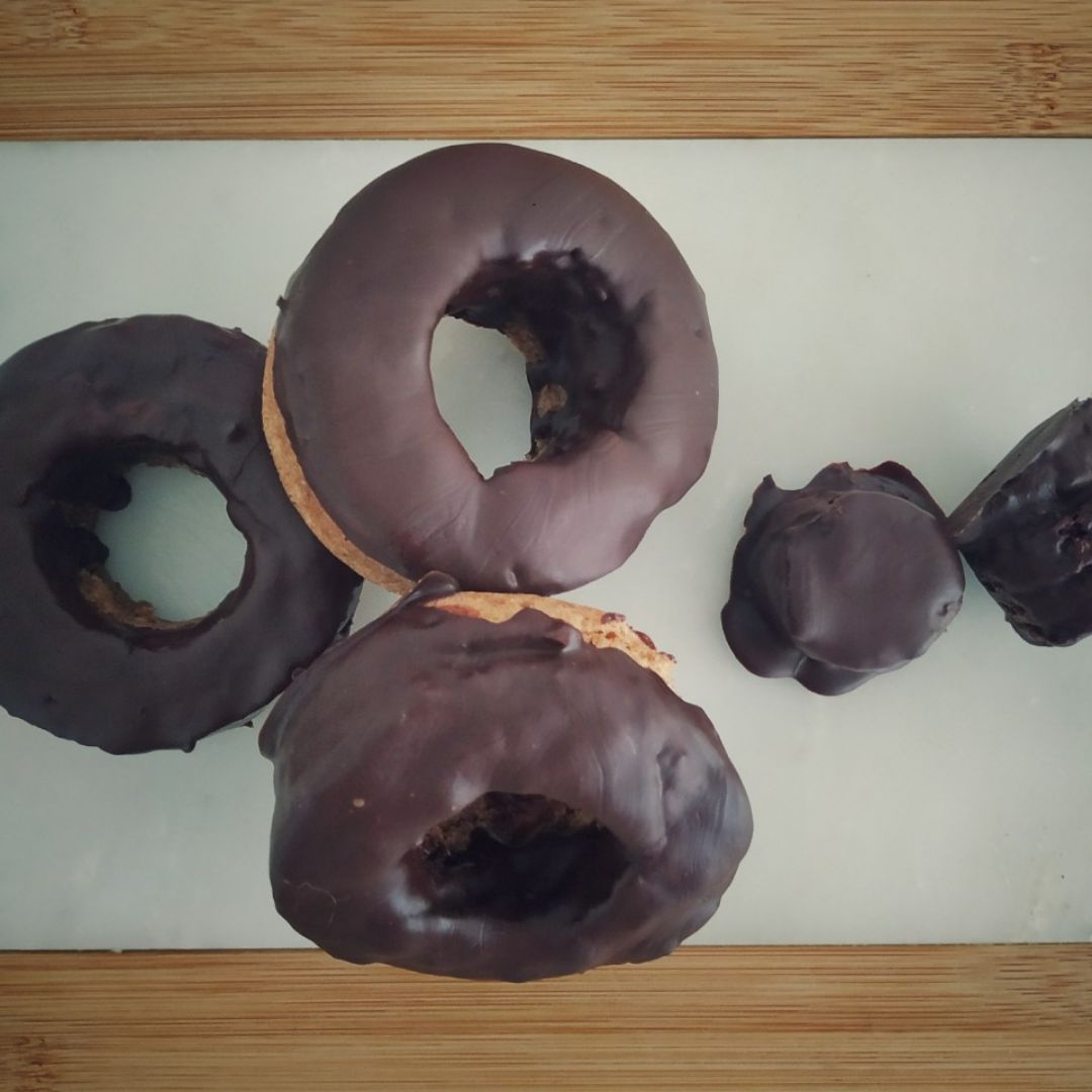 Donuts con 4 ingredientes