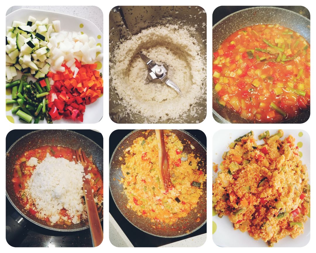 Cuscus de coliflor Cuscus de coliflor