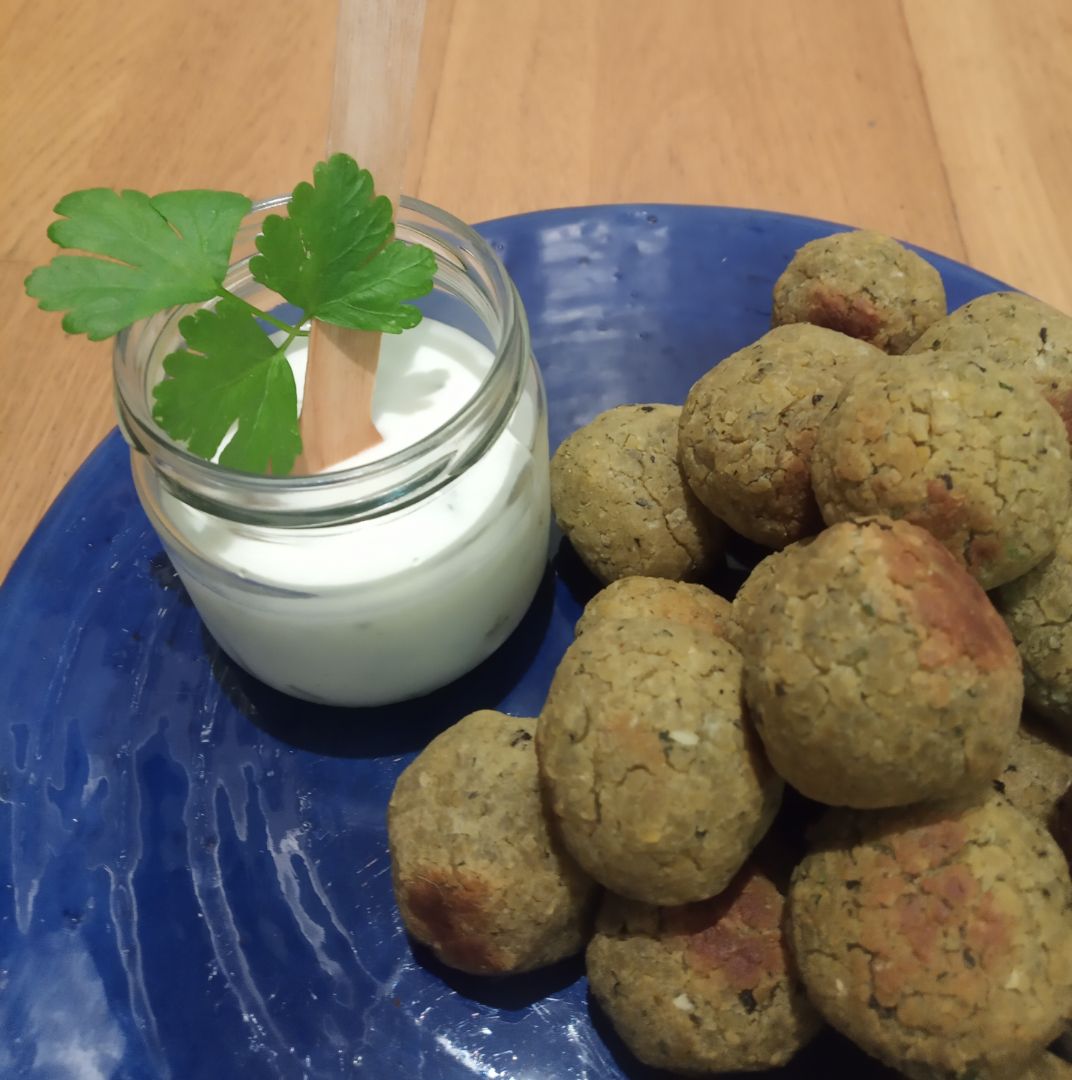 Falafel al horno Falafel al horno