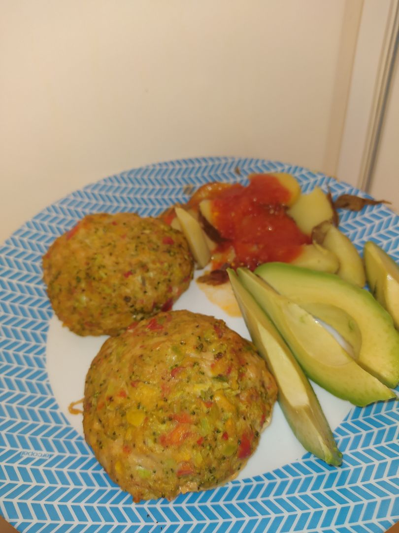 Hamburguesa exprés de pavo Hamburguesa exprés de pavo