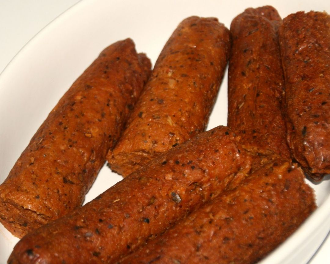 Chorizo vegano (II) Chorizo vegano (II)
