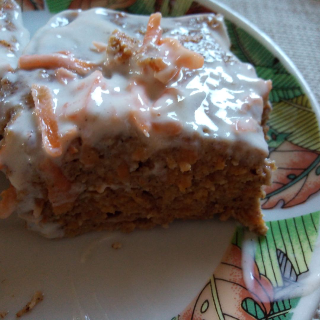 Tarta de zanahoria casera Tarta de zanahoria casera