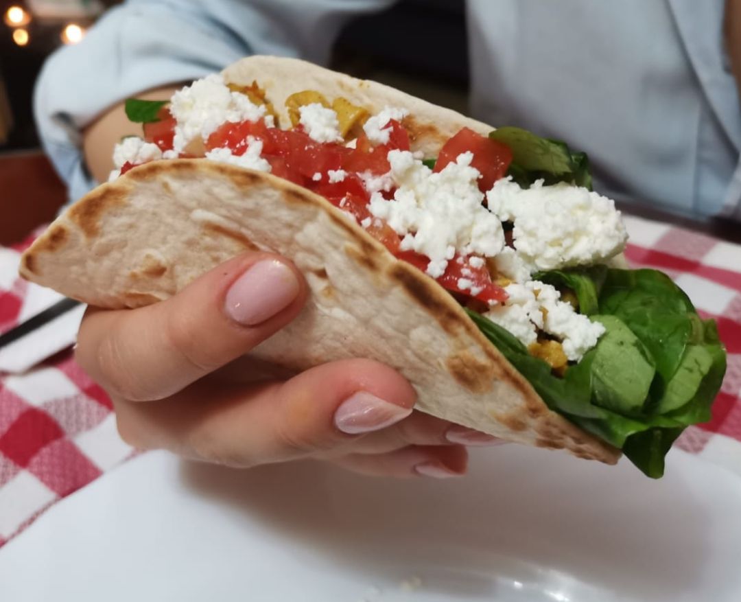 Tacos vegetarianos