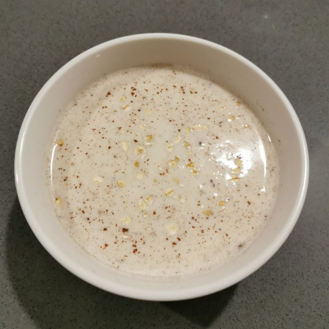 Bebida de soja con avena y canela Bebida de soja con avena y canela