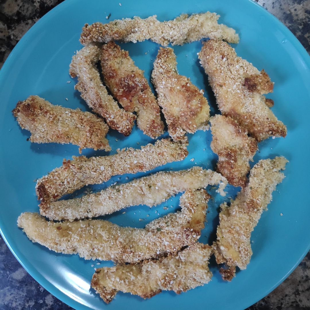 "Nuggets" de pechuga de pollo