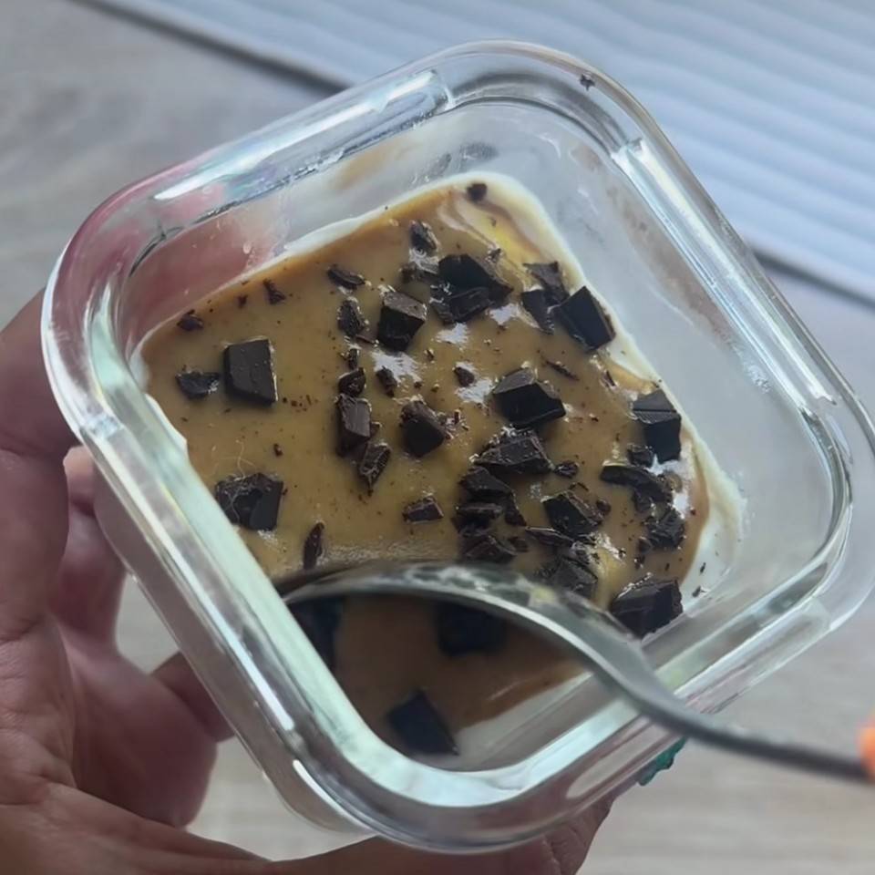 Yogur con avena y chia