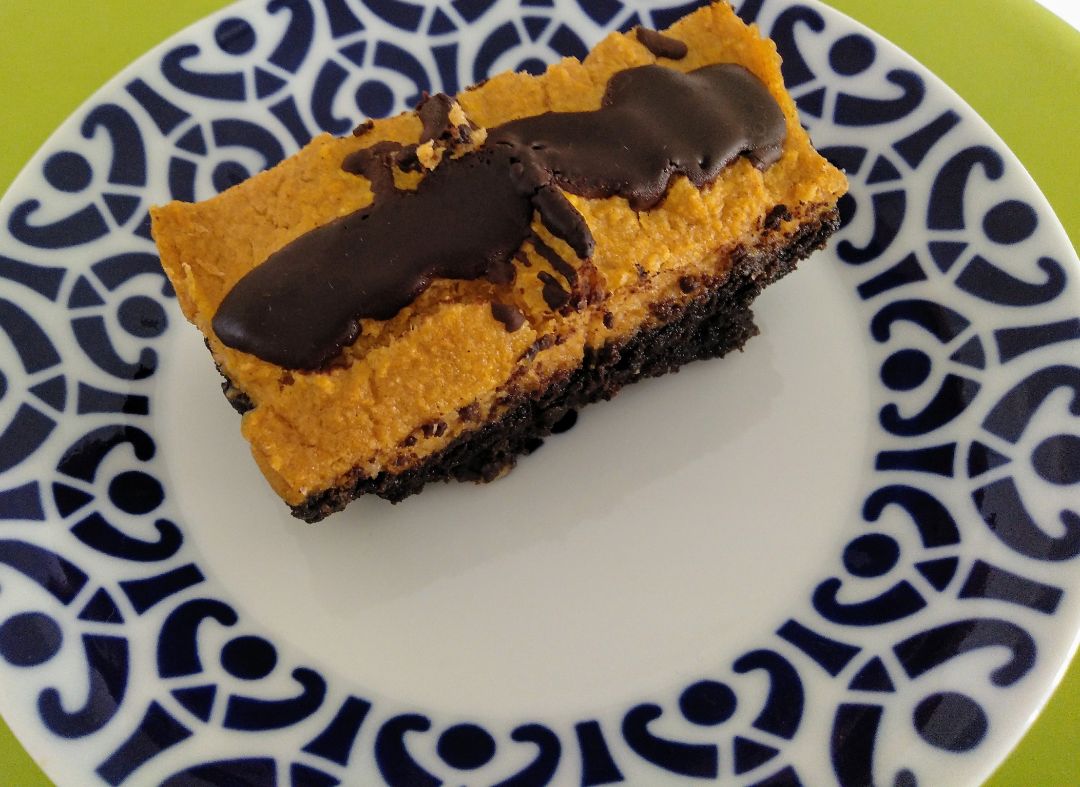 Brownie de calabaza 🎃 y chocolate 🍫