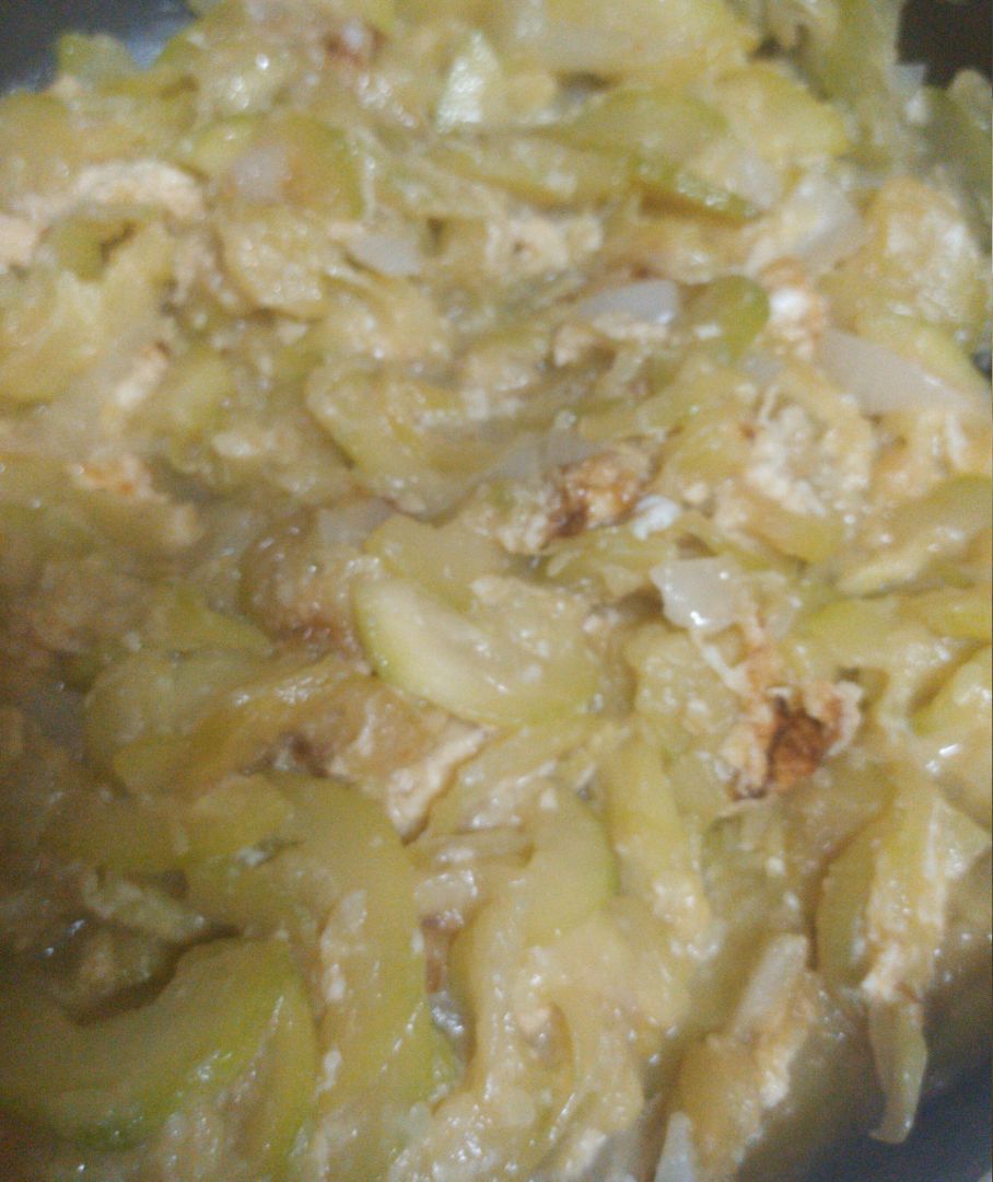 Calabacín encebollado Calabacín encebollado