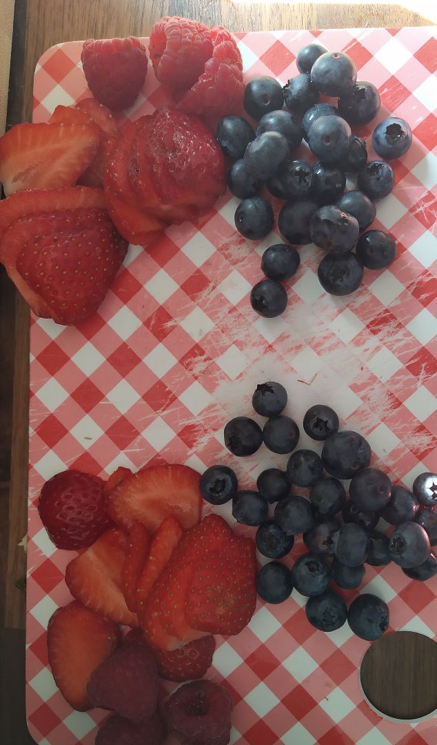 Porridge con frutos rojos frescos Paso 2 Porridge con frutos rojos frescos Paso 2