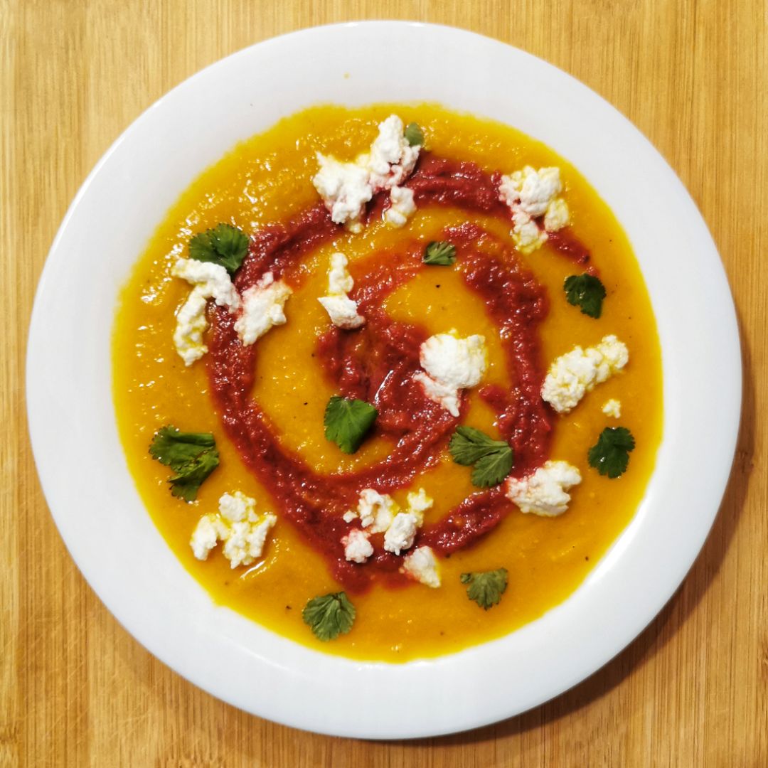 Crema de calabaza  Paso 3