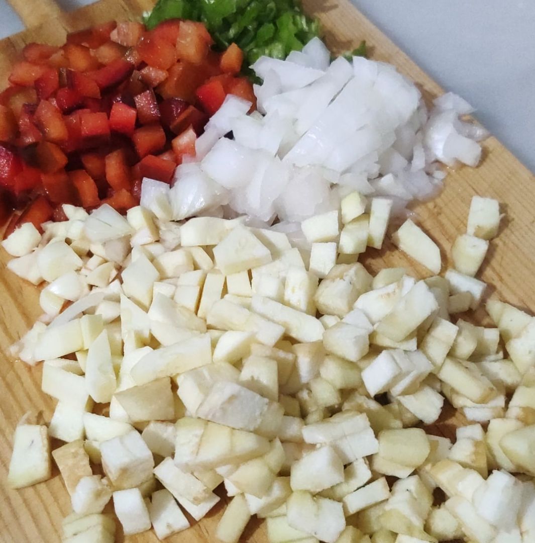Pisto picante Paso 0 Pisto picante Paso 0