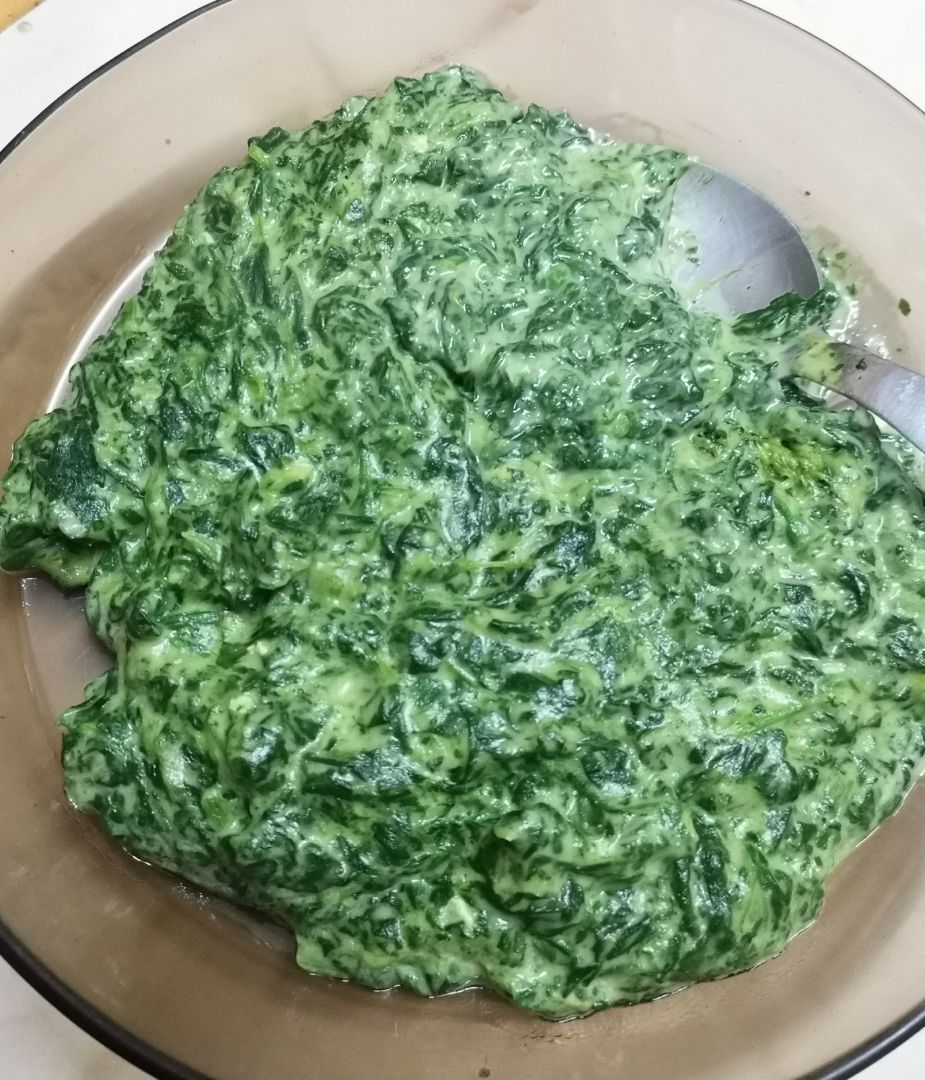 Espinacas a la crema Espinacas a la crema