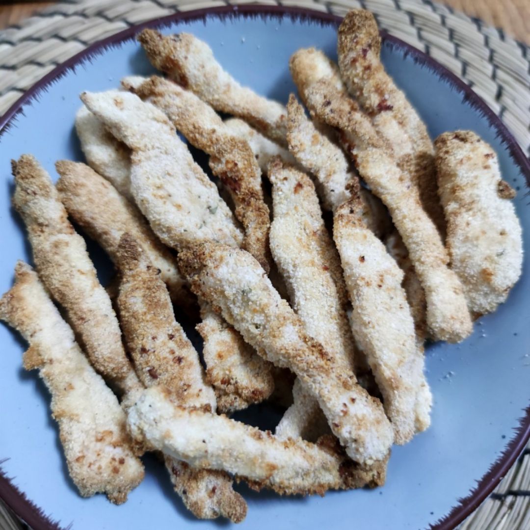 Fingers de pollo en airfryer