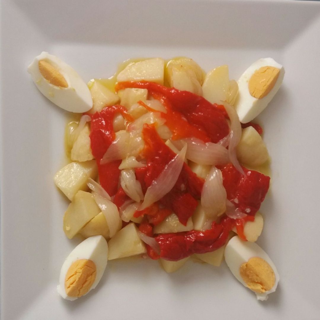 Patatas a la gallega. Patatas a la gallega.