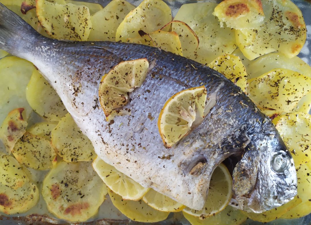 Dorada al horno 🐟