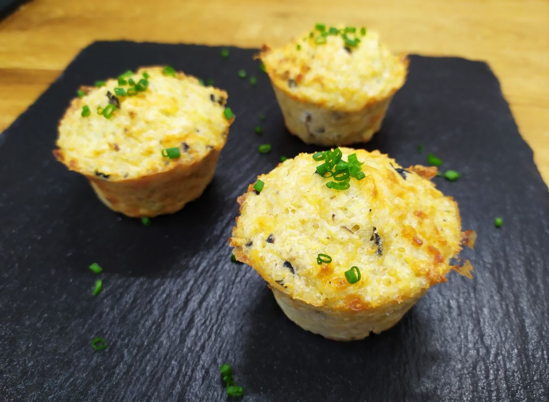Muffins de quinoa Muffins de quinoa