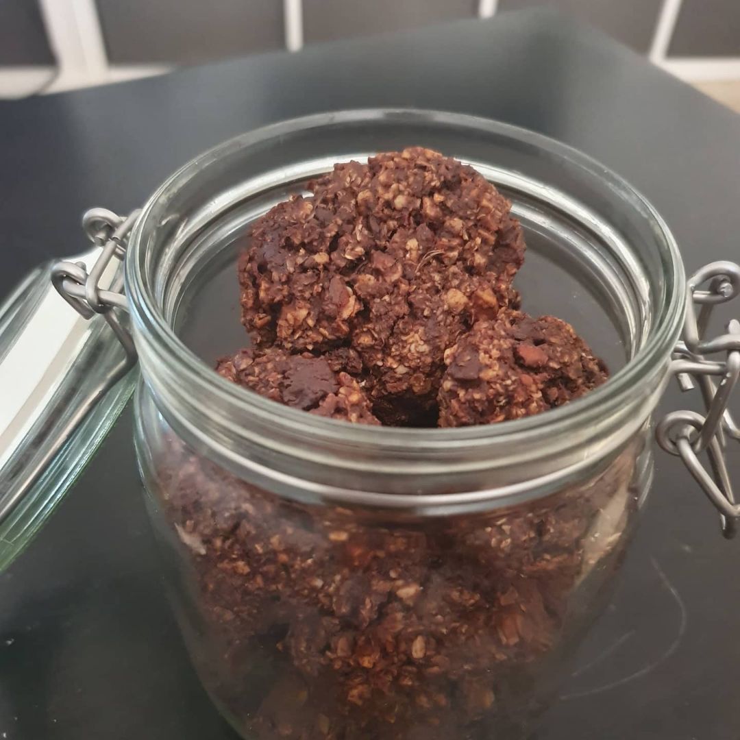 Galletas de avena y cacao 🍪 Galletas de avena y cacao 🍪