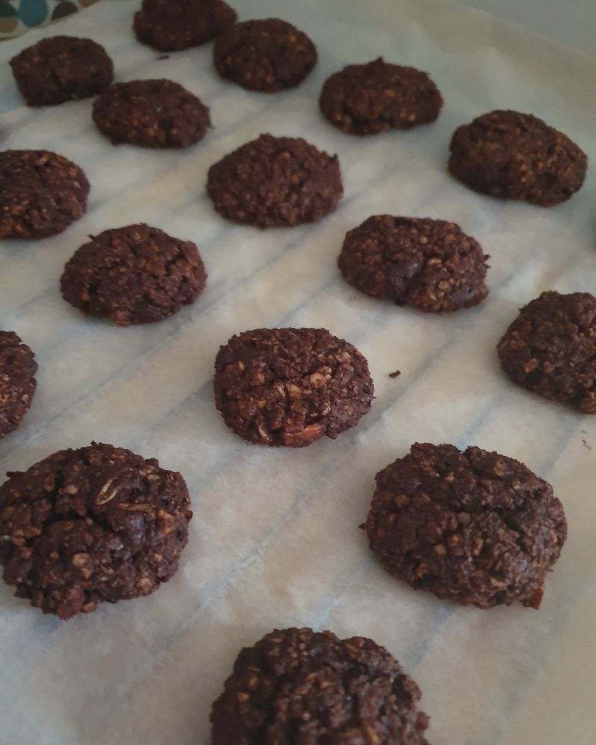 Galletas de avena y cacao 🍪 Paso 9 Galletas de avena y cacao 🍪 Paso 9