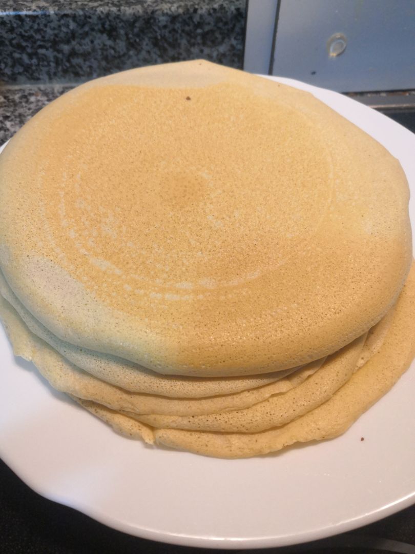 Tortitas/crepes de avena rápidas 