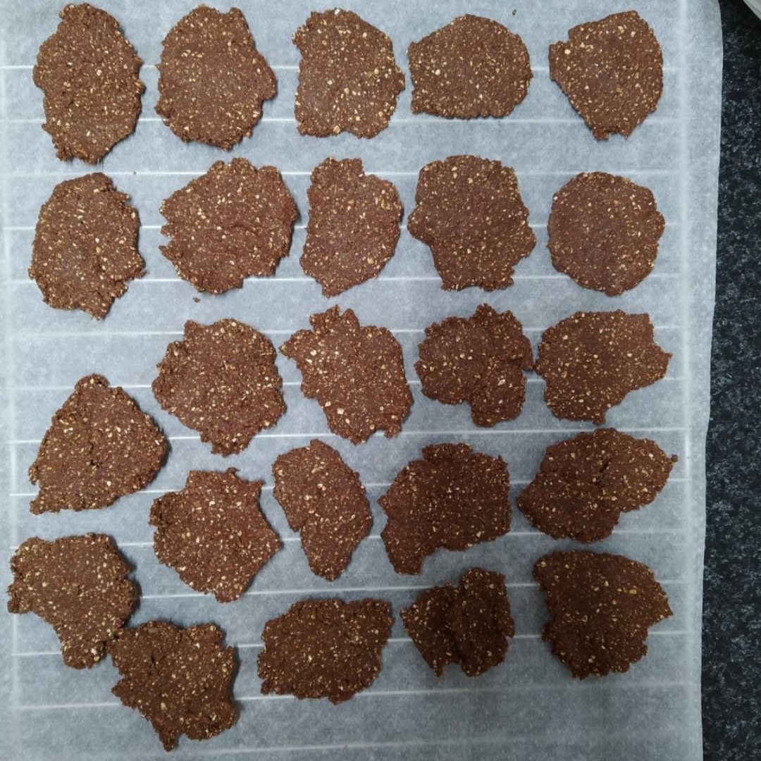 Galletas de avena y cacao Paso 4 Galletas de avena y cacao Paso 4