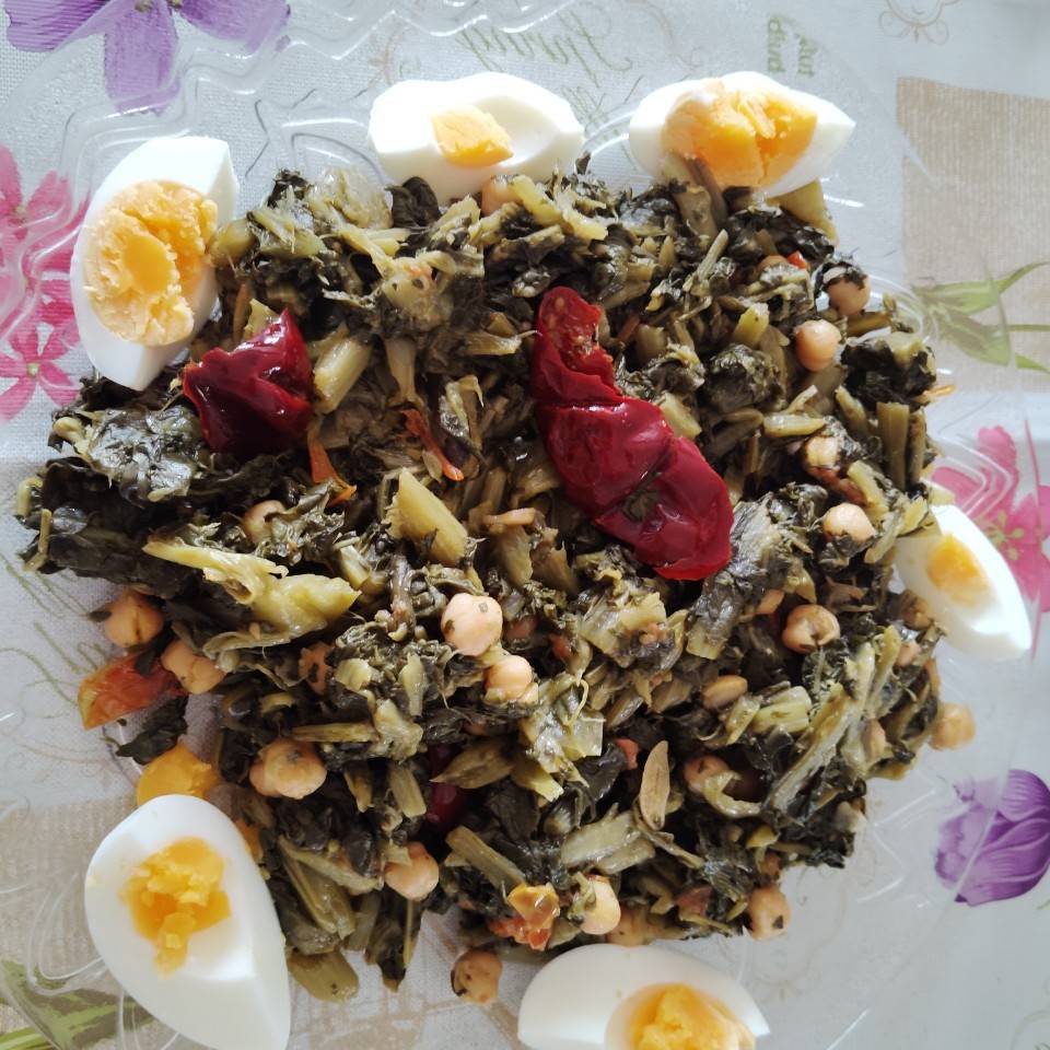 Acelgas con garbanzos 