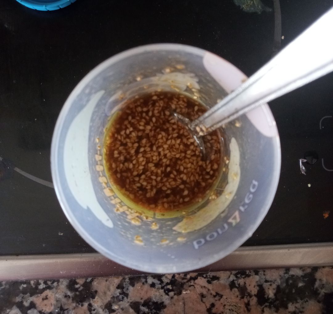 Ensalada japonesa Paso 1 Ensalada japonesa Paso 1