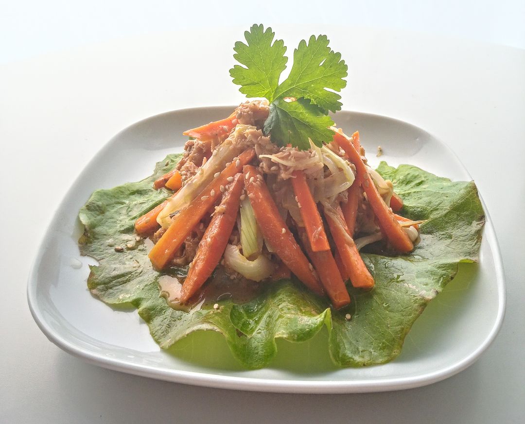 Ensalada japonesa Paso 3 Ensalada japonesa Paso 3