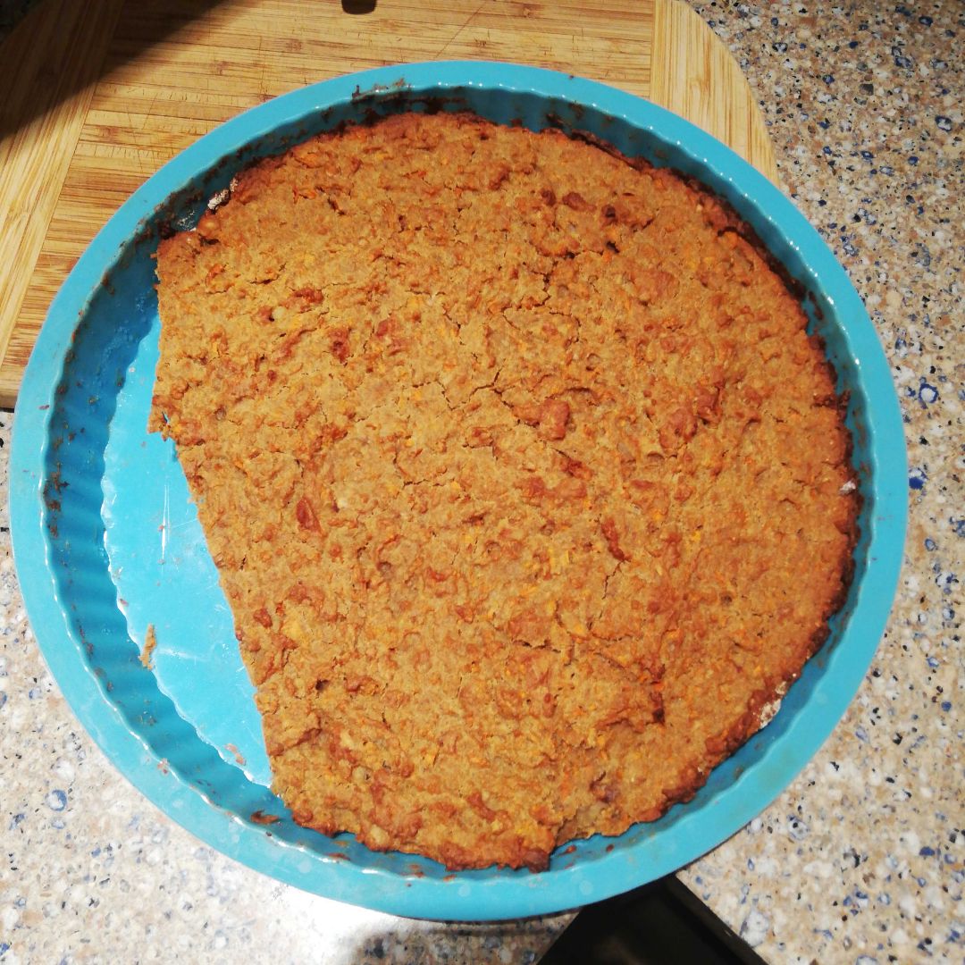 Bizcocho de avena y zahahoria Bizcocho de avena y zahahoria
