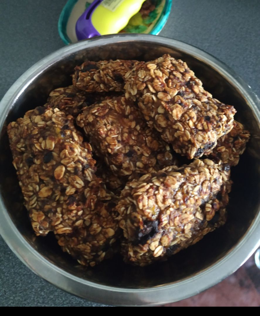 Galletas de avena y plátano Galletas de avena y plátano